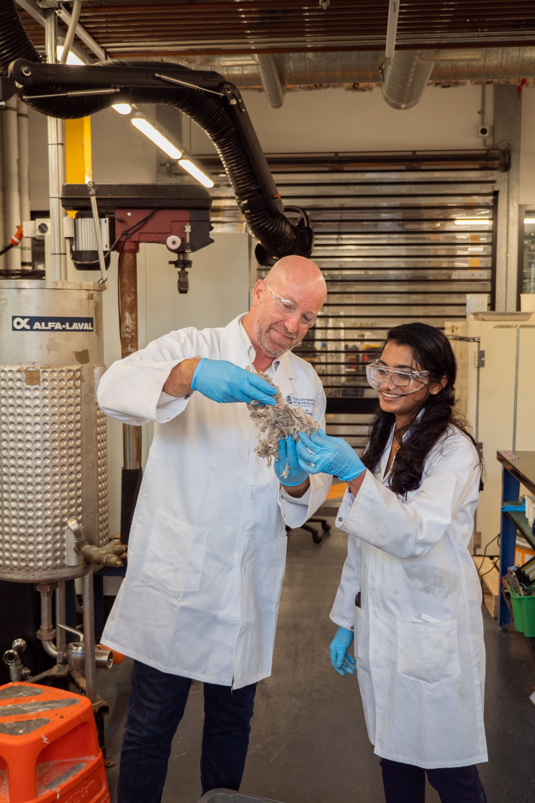 Cotton ginning crop residue is one of many feedstocks Darren and his team are currently assessing in the NSF Conversion Accelerator project (with CSIRO and Stony Brook University), and where Hima is working in his team as a Research Fellow.