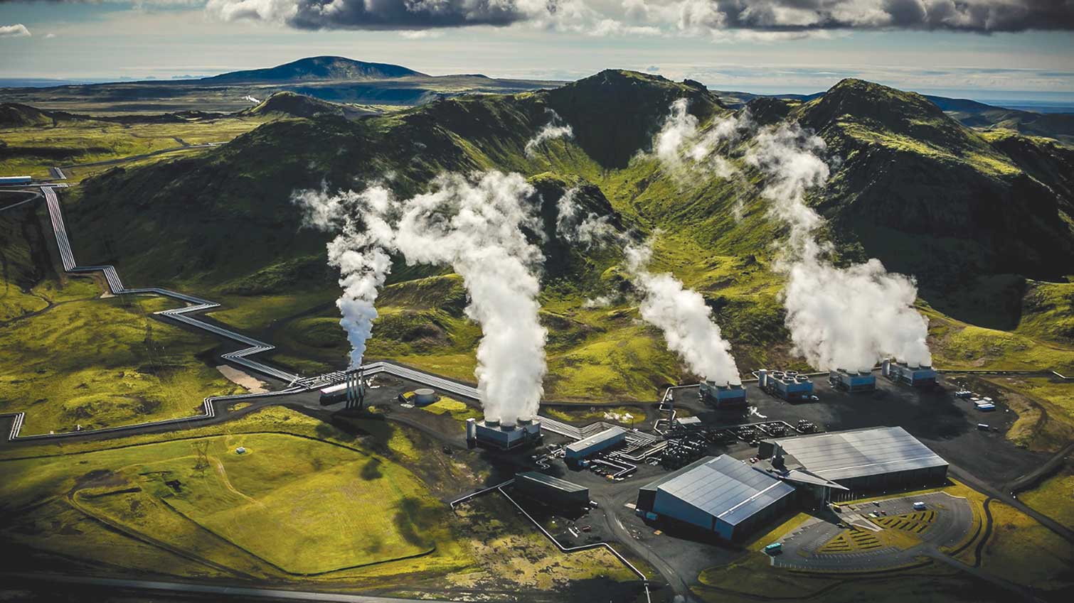 Direct capture of CO2 at Hellisheidi power plant Iceland