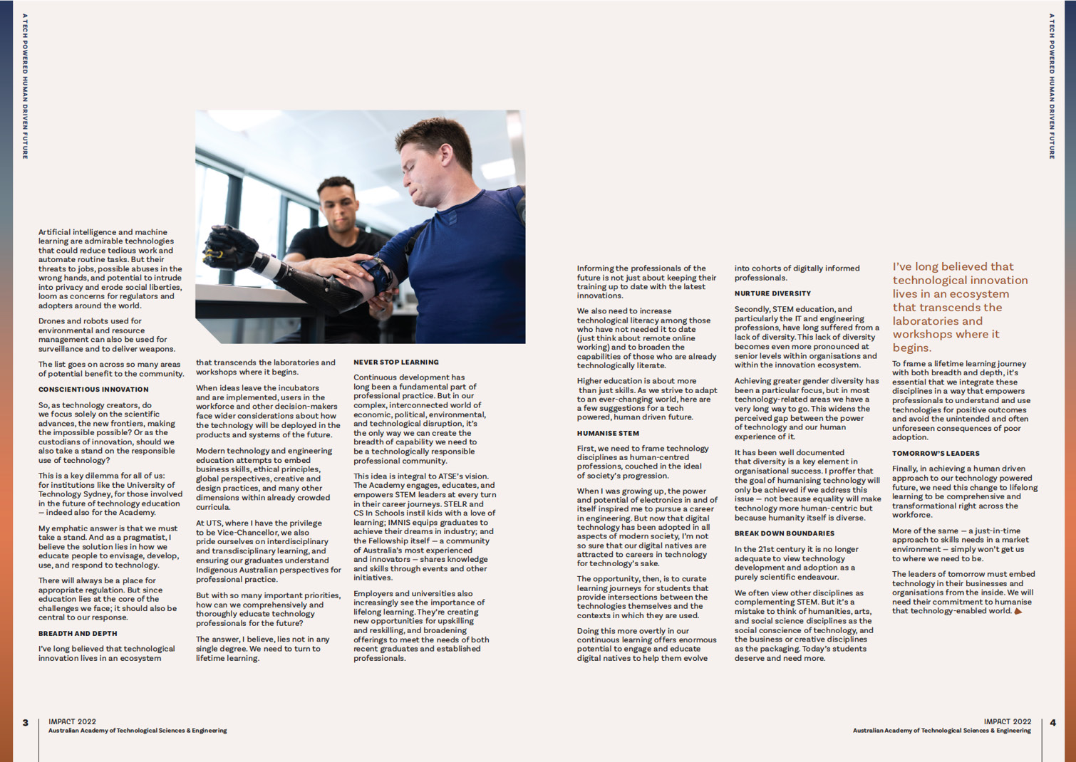 Making human driven technologists article page 2